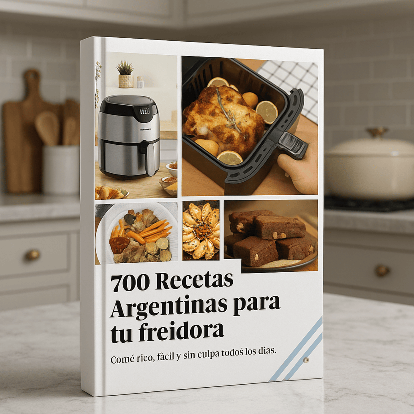 EBOOK: 700 Recetas Argentinas para tu freidora de aire